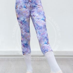 Ballet wedge 7/8 with print