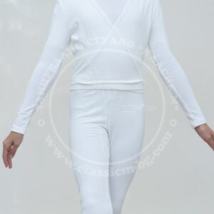 Ballet vest, white